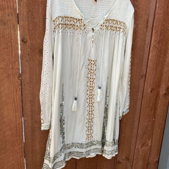 Kate‎ Moss for Topshop Tunic With Sequins - Picture 7 of 8